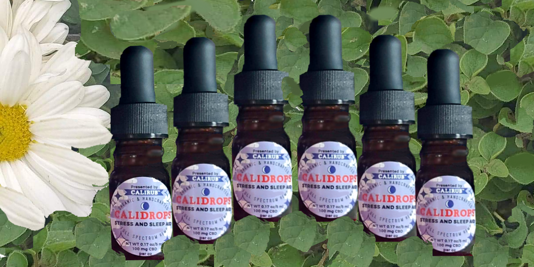 CALIDROPS Sleep and Stress Oil Formula 6 Pack